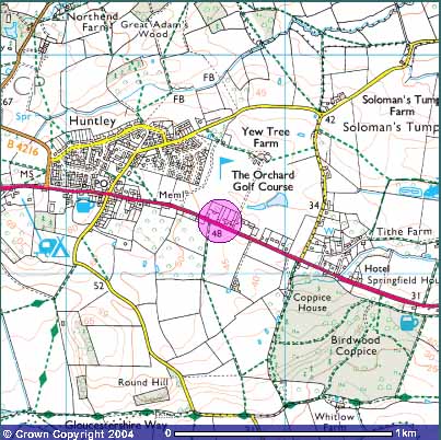 Directions to Orchard Golf Course