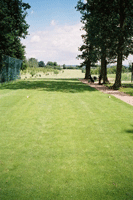 The daunting 1st tee shot
